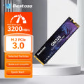 Bestoss NVMe M.2 SSD PCIe Gen3 x4 2280 128GB 256GB 512GB 1TB 2TB Internal Solid State Hard Drive for Notebook Gaming Computer