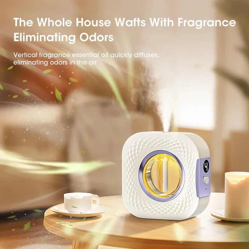 Automatic Aromatherapy Machine Mini Diffused Aromatherapy Machine Portable Fragrance Sprayer Air Freshener Hilton Lavender Oil