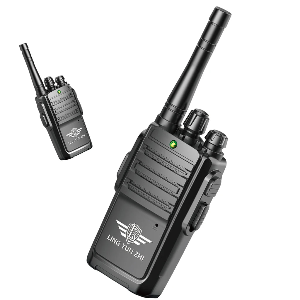 Walkie Talkie Toys, 2Pcs Simple Intercom Mini Interphone Digital Sound Indoor and Outdoor Communication Game Not Include Battery