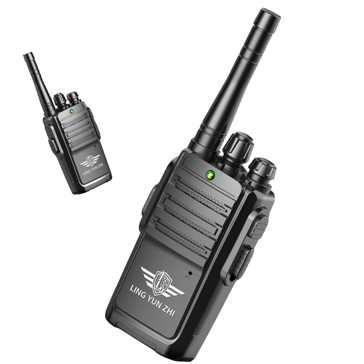 Walkie Talkie Toys, 2Pcs Simple Intercom Mini Interphone Digital Sound Indoor and Outdoor Communication Game Not Include Battery