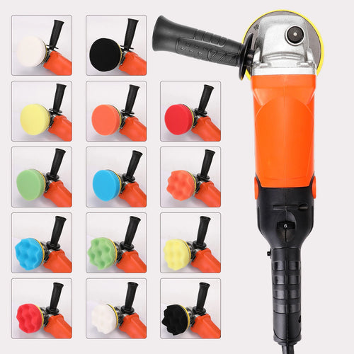 1200W 220V Automotive Polisher Adjustable Speed Car Electric Polisher Waxing Machine Automobile Furniture Polishing Tool