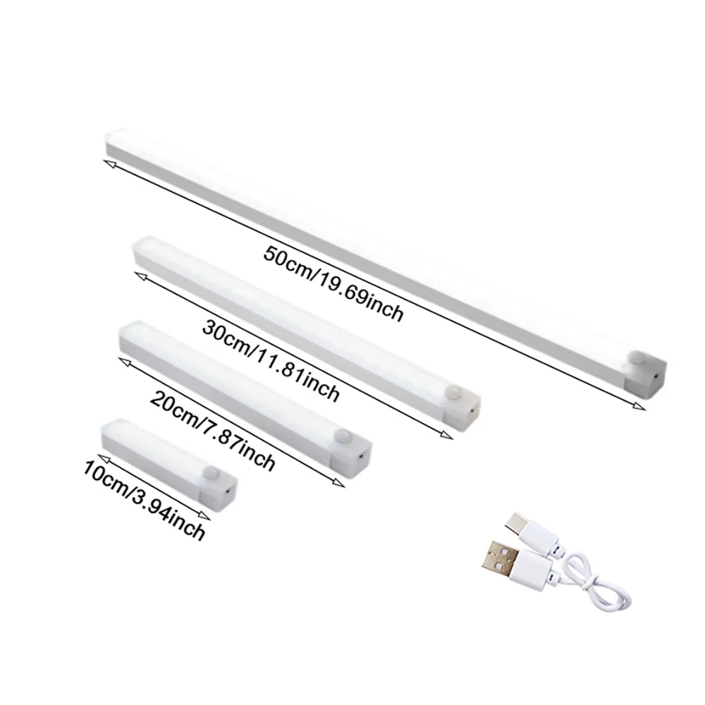 Wireless LED Night Light Motion Sensor Light Closet Night Lamp For Kitchen Bedroom Detector Light Cabinet Staircase Backlight
