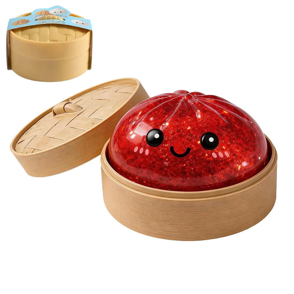 Dumpling Shape Slow Rising Stress Ball Reusable Squeeze Home Decor Festival Birthday Gift 2026 New In Stock